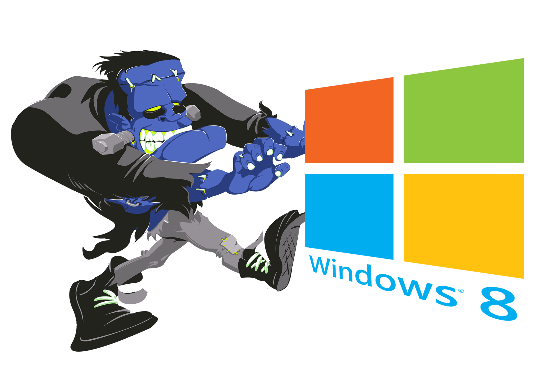 Microsoft e Frankenstein pela reunificação dos computadores