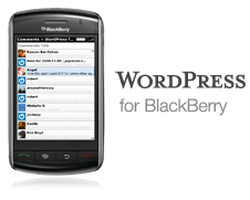 WordPress for BlackBerry